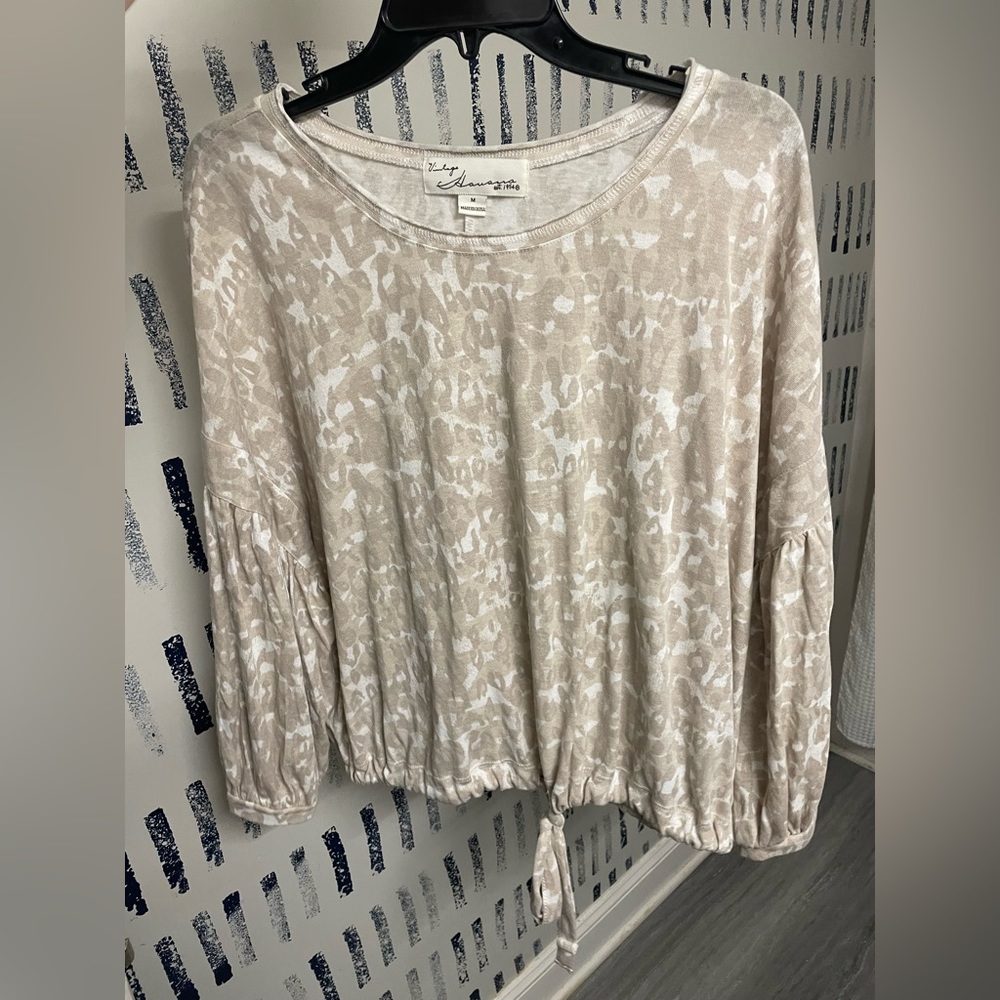 Vintage Havana drawstring waist top